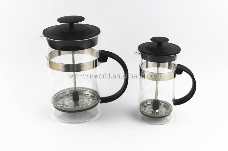 French Press Coffee Maker With Plastic Handle And Stainless Steel Holder - Buy Coffee Maker ...