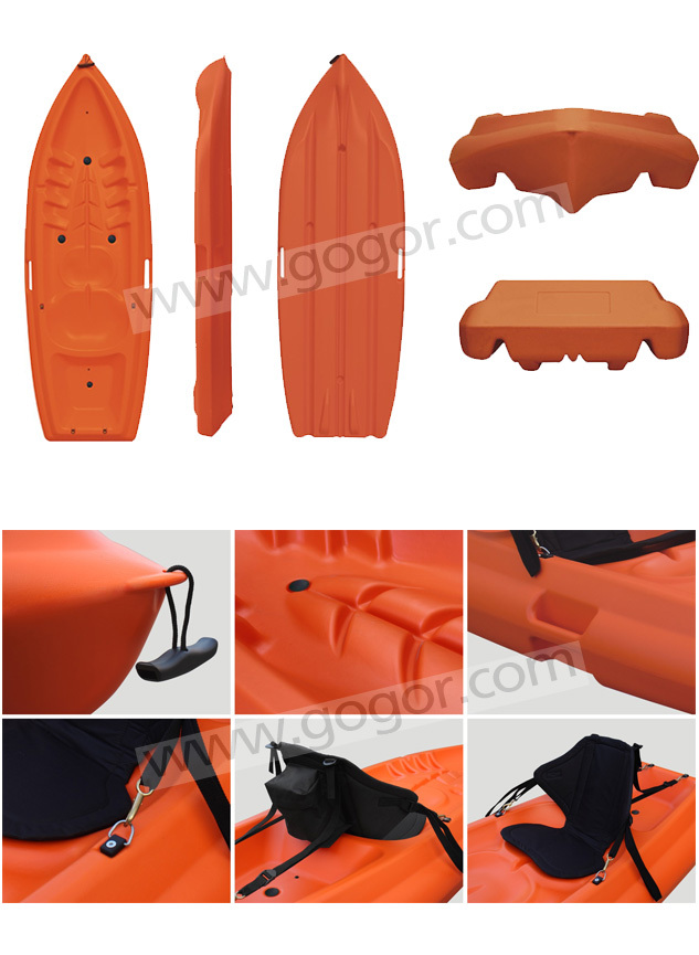 プラスチックカヌーカヤックちゃちなプラスチック製の中国での販売のためのカヤック問屋・仕入れ・卸・卸売り
