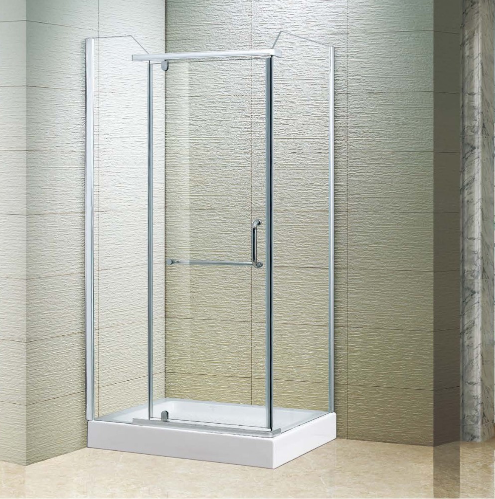 Lshape Hinge Frameless Tempered Glass Shower Door (kk3029) Buy Frameless Glass Shower Door