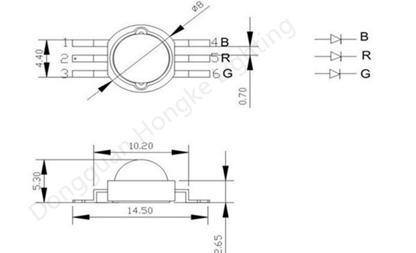 3 Watt High Power Epistar LED Module RGB