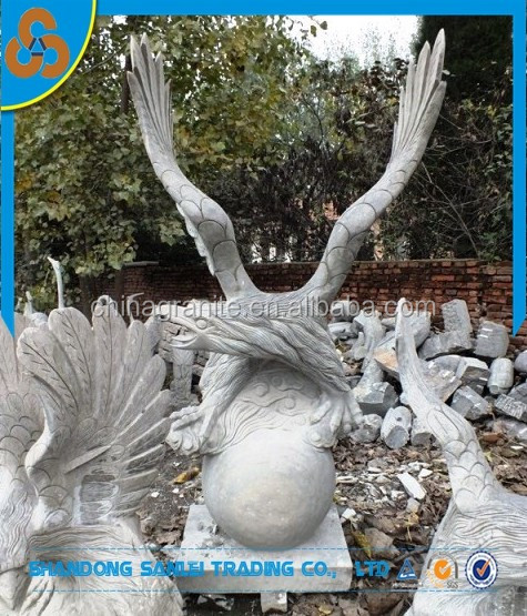 limestone eagle sculpture