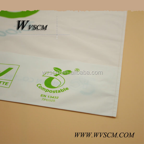 corn starch based biodegradable bag shopping bag