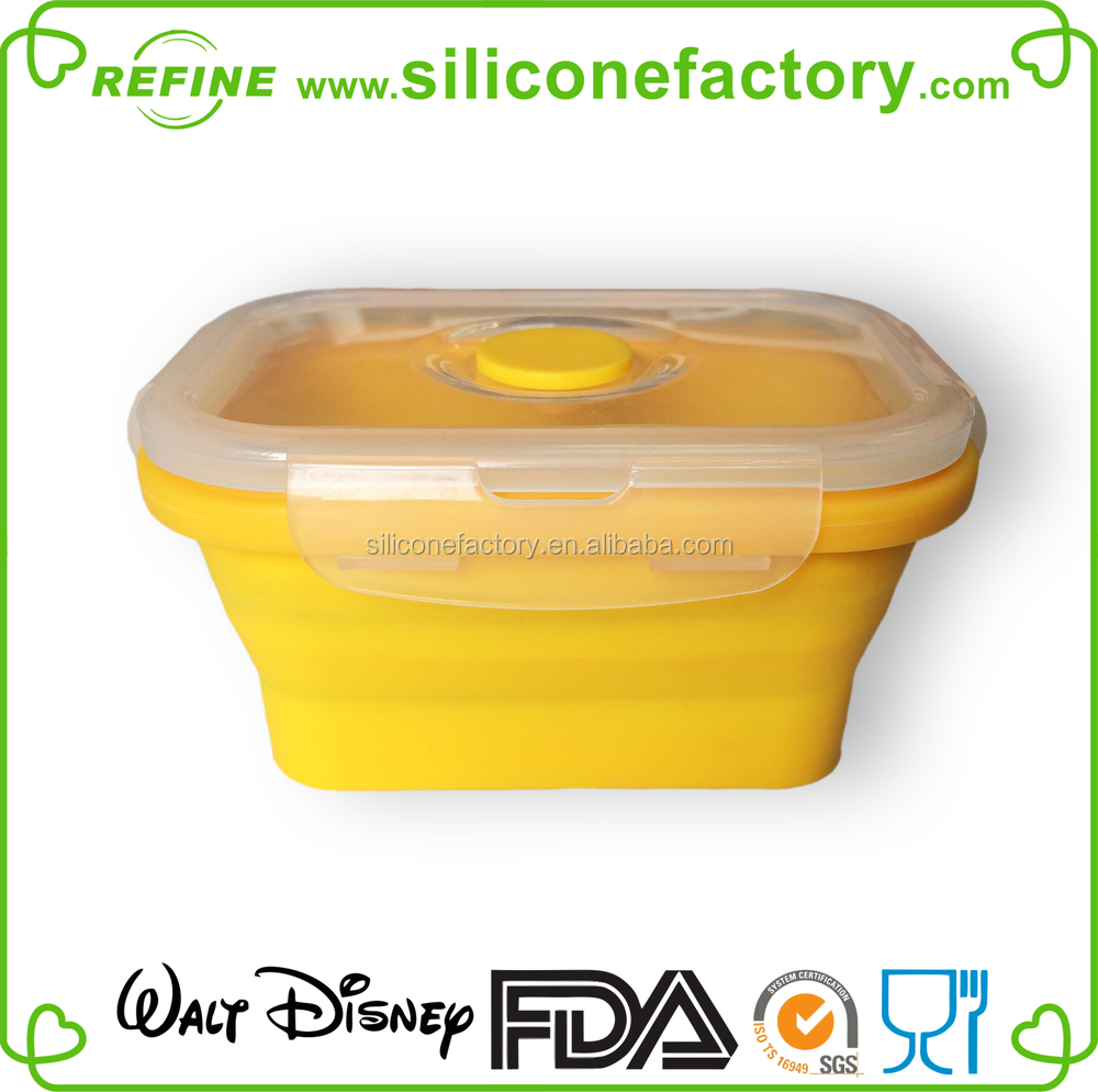 Hot Selling! Durable Kitchenware Foldable Silicone Cooking Bowl For