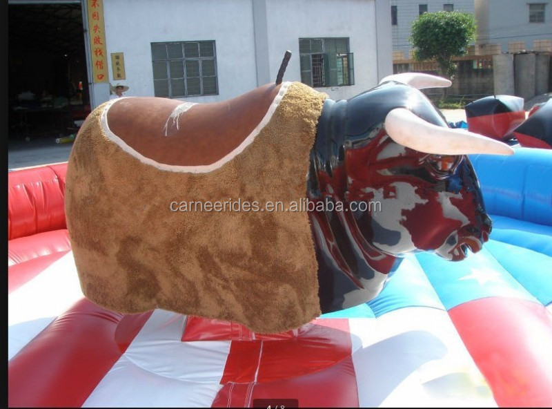 Sale inflatable bull riding bouncer for children