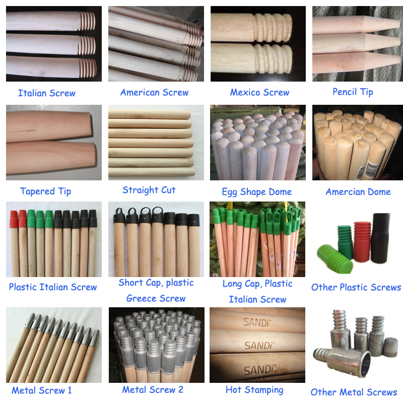 guangxi wooden broom handle