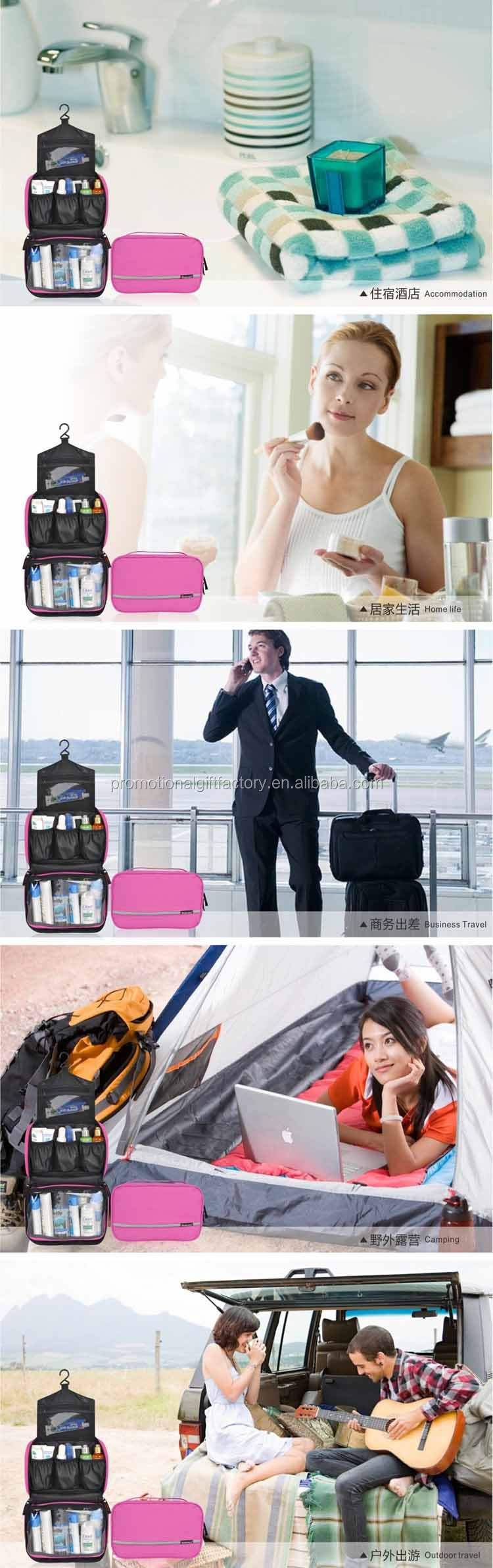 カスタムぶら下げ防水トラベルトイレタリーバッグ 問屋・仕入れ・卸・卸売り