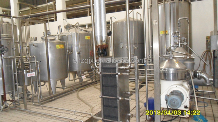 2000L/H Pasteurized milk complete processing line on turkey basis