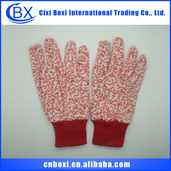 トレンディなカスタムギフト快適な綿の作業用手袋、 安全手袋を作業問屋・仕入れ・卸・卸売り