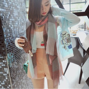 2016新しい女性スカーフカシミヤスカーフショール秋韓国女性デュアルパーパス長いスカーフ仕入れ・メーカー・工場