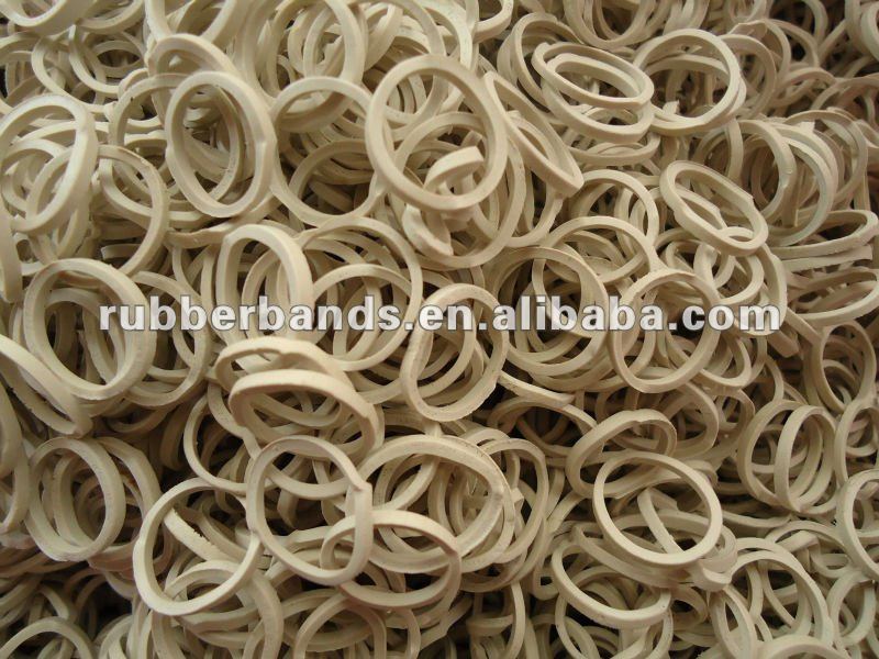 white 70% rubber band/small rubber bands for money