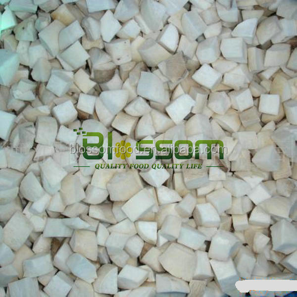 2014 Bulk IQF king oyster frozen sliced mushroom