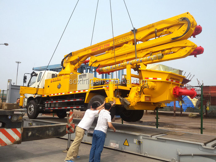中国からトラックがマウントされているコンクリートポンプポンプ2228mxnd5161-25m仕入れ・メーカー・工場