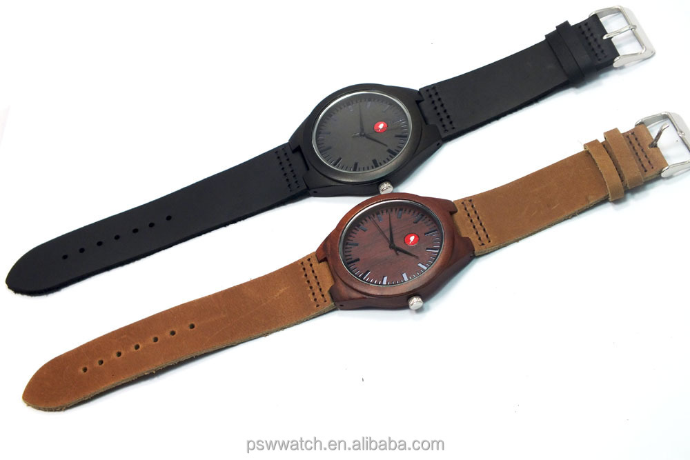 Japan Miyota 2035 movt new wood watches for sale