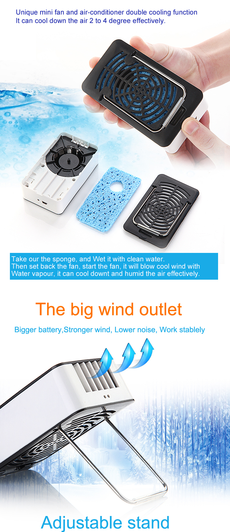 C  mini fan, mini cooli fan