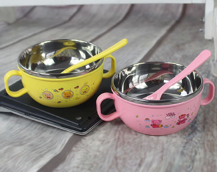 Stainless steel baby bowl (3)