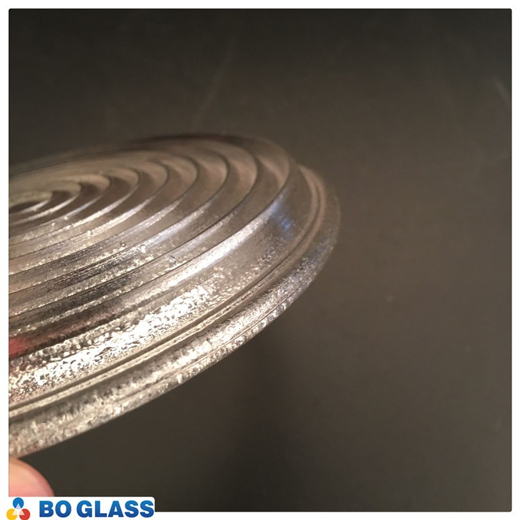 Wholesale diameter 125mm pressed borosilicate glass fresnel lens for stage lighting