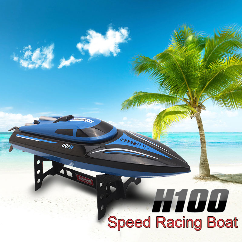 Latest kids toy gift Skytech H100 Waterproof RC Boat 2.4GHz 4 Channel 30km/H  High Speed Racing 180 Degree remote control boat| Alibaba.com