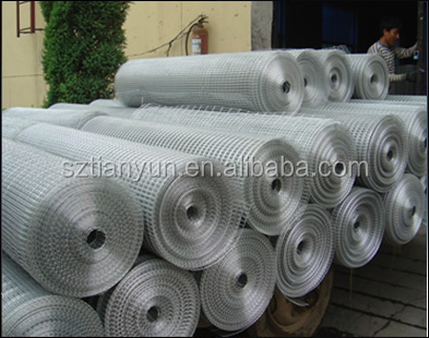 galvanized welded wire mesh panels chicken cage