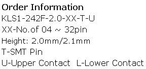 Ffc0.50ミリメートル/fpcコネクタ付きのzif- ロックタイプulcerohs指令345678101214161820304050kls1-242f60ピン仕入れ・メーカー・工場