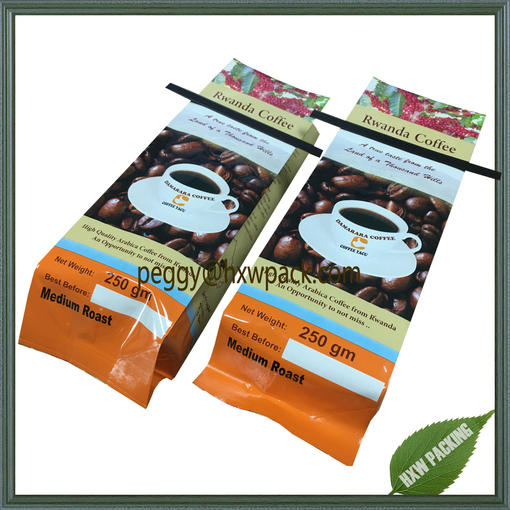 Download Side Gusset Glossy Aluminum Foil Coffee Bean Bags With ... Yellowimages Mockups
