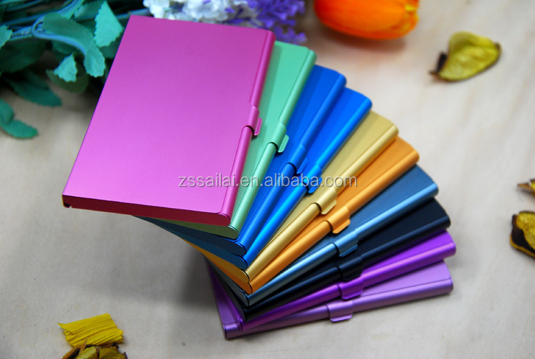 プロモーション金属2015熱い販売の絶妙なポケットポータブル名刺ホルダー/cardcase仕入れ・メーカー・工場