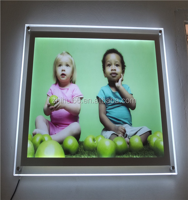 熱い販売のスリムアクリルのライトボックスの広告の表示仕入れ・メーカー・工場