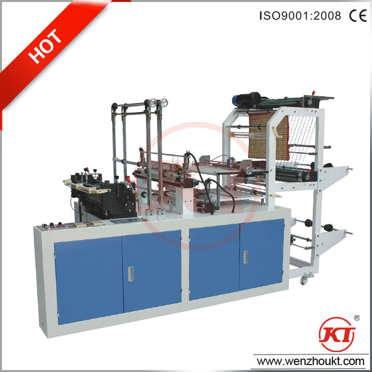 double layer cool cutting bag making machine
