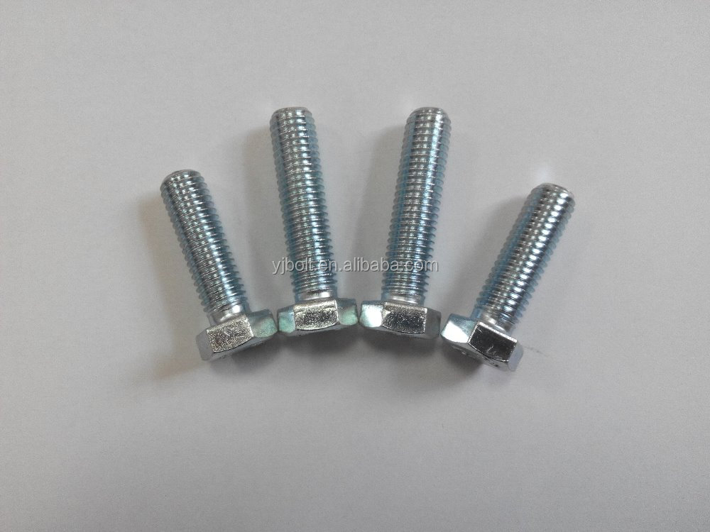 high quality galvanized machine bolt full thread