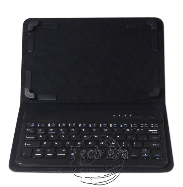 ユニバーサル7/8インチタブレットケースポートフォリオpuw/取り外し可能なbluetoothキーボード問屋・仕入れ・卸・卸売り