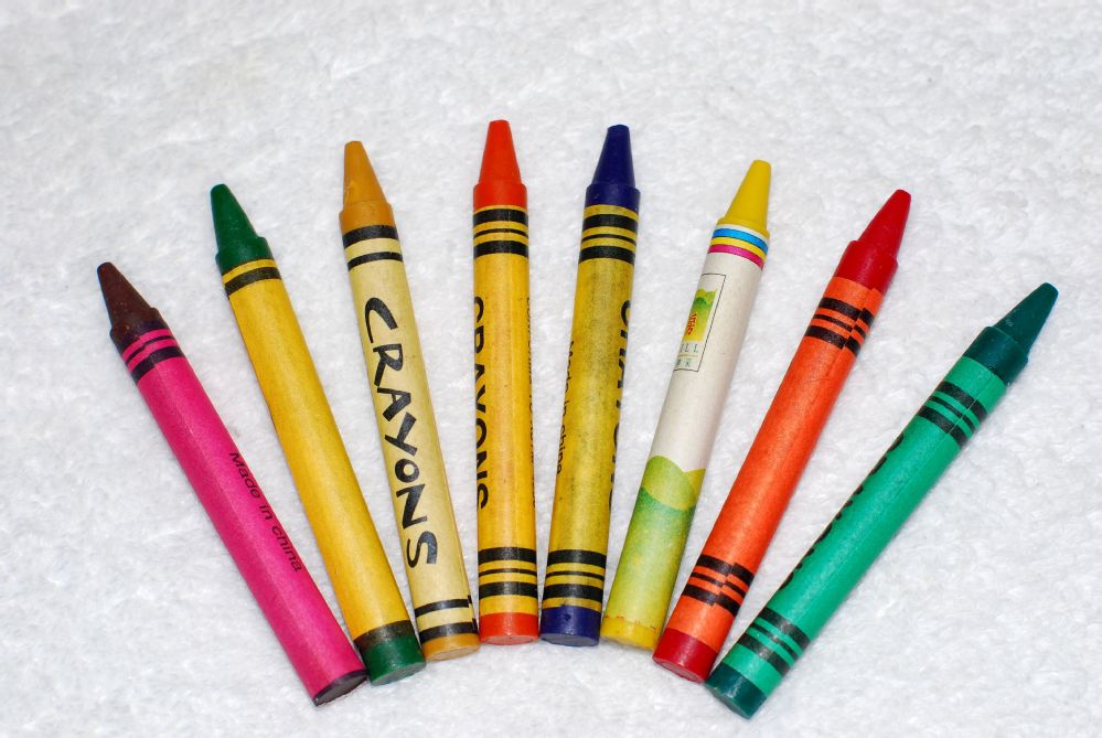 cheap child paint wax crayon