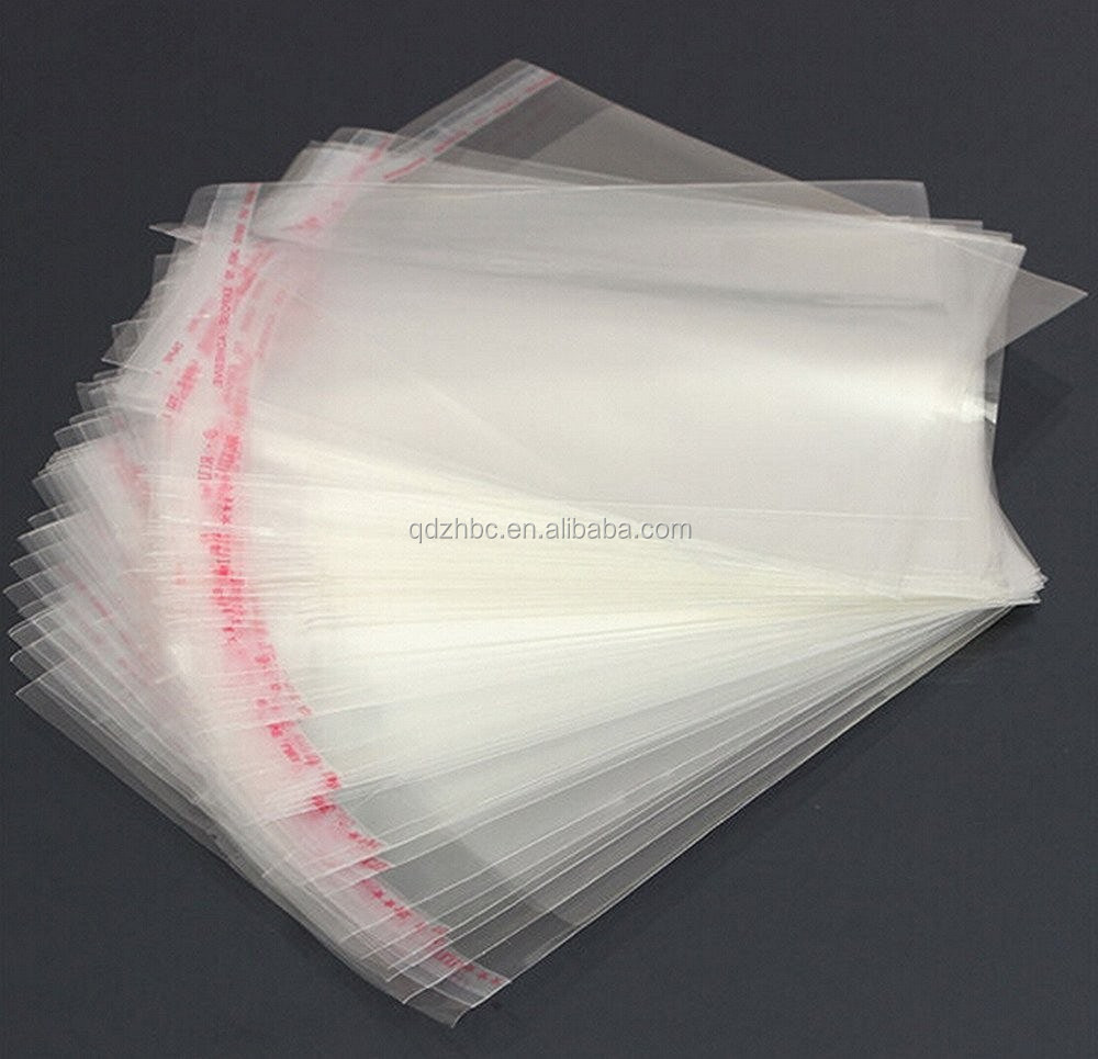 9 x 12 clear plastic bags