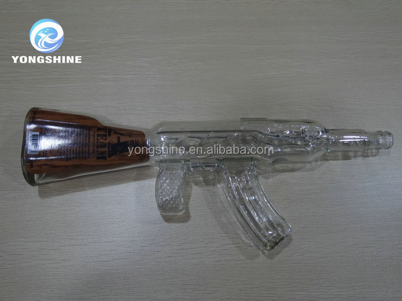 Ak-47銃型のガラス瓶仕入れ・メーカー・工場