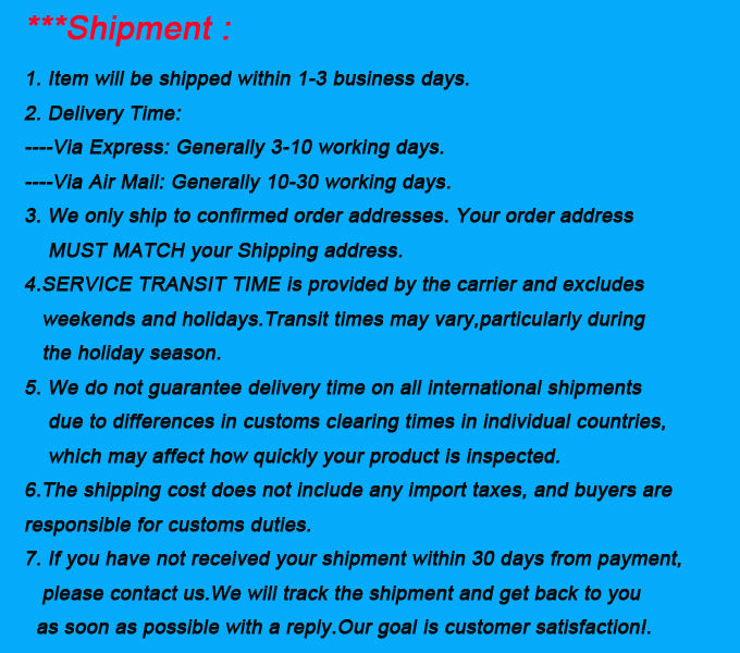 shipment