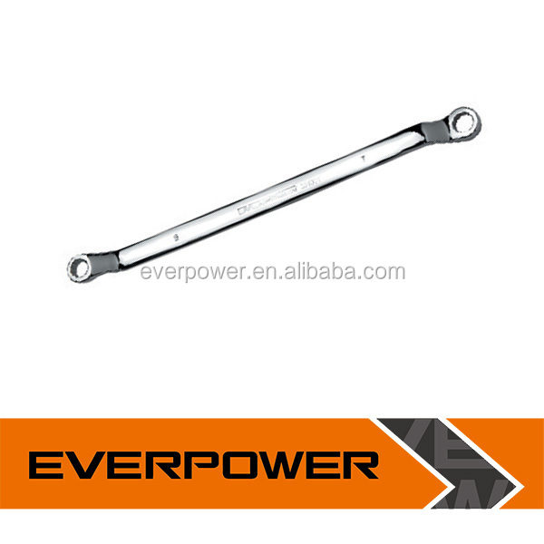 6*7mm1/4''*5/16'' crvリングスパナダブルエンドの機能、 クロームメッキオープンレンチ、 mirro研磨オープンはスパナを終えた問屋・仕入れ・卸・卸売り