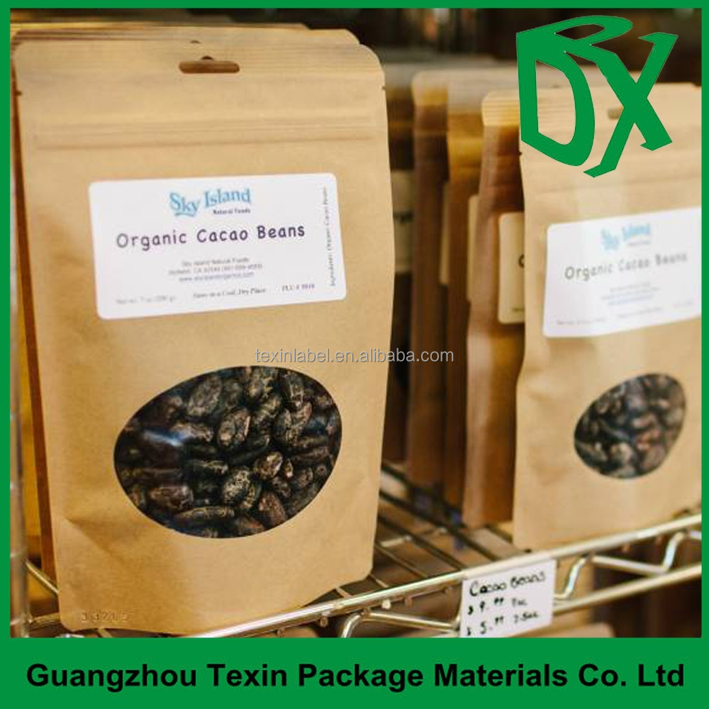 china manufacturer wholesale food grade kraft paper cacao beans