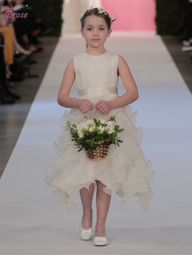 安いフラワーガールの服sun-921はオーガンザの花のドレス5歳の女の子のための問屋・仕入れ・卸・卸売り