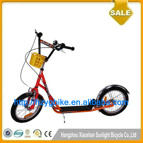 16"professional custom big wheel adult kick scooter