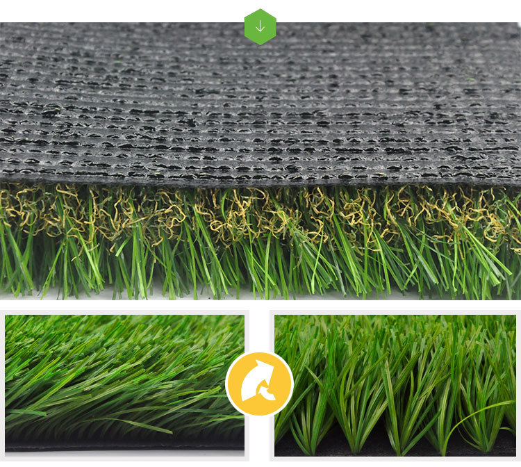 Artificial Grass Lawn Rubber Backed with Drainage Holes