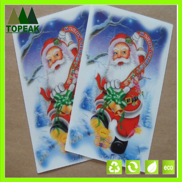 Hot sale custom printing beautiful merry christmas card仕入れ・メーカー・工場