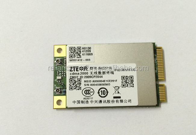 Zteqriginalパッケージミニpci-ecdma20001x/mc2716evdoモジュール仕入れ・メーカー・工場