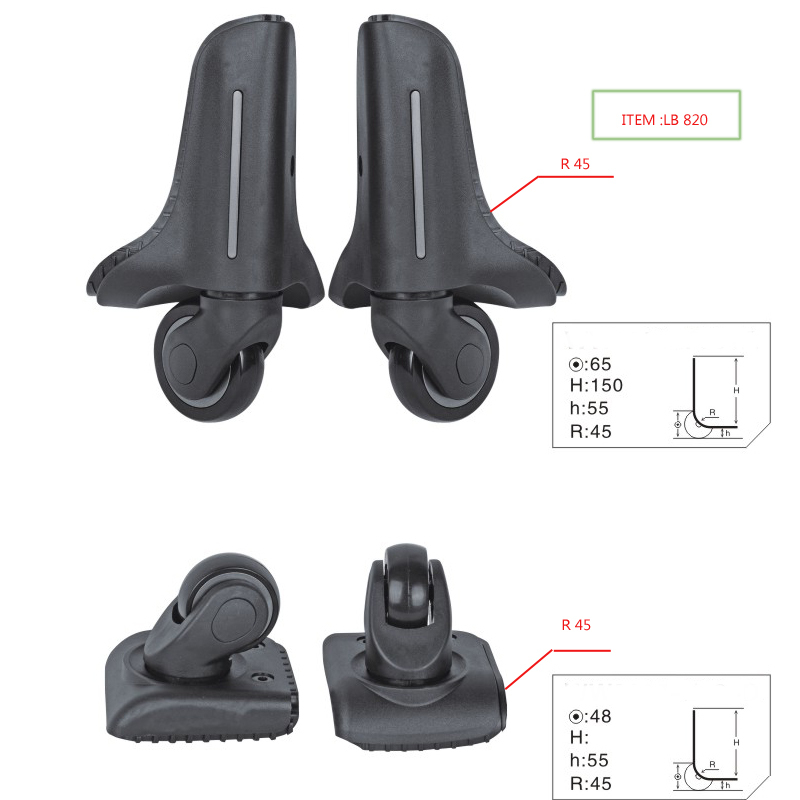 4 PCS Replacement Samsonite Luggage Wheels Spinner Wheels eBay