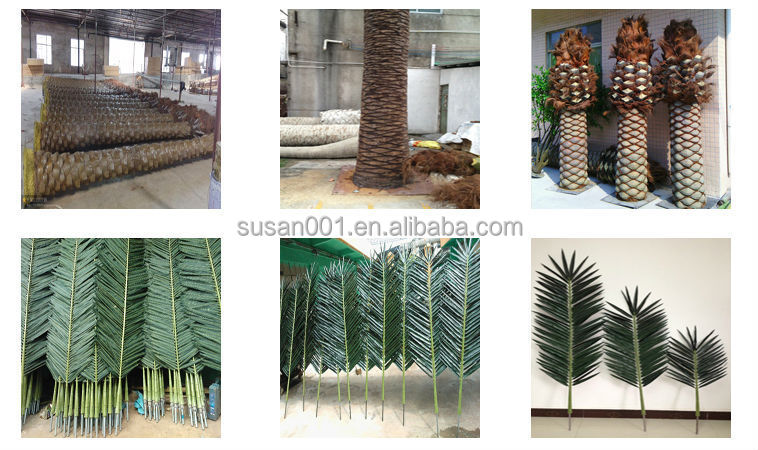 新しい2015品大人工日付ヤシの木庭の装飾のための仕入れ・メーカー・工場