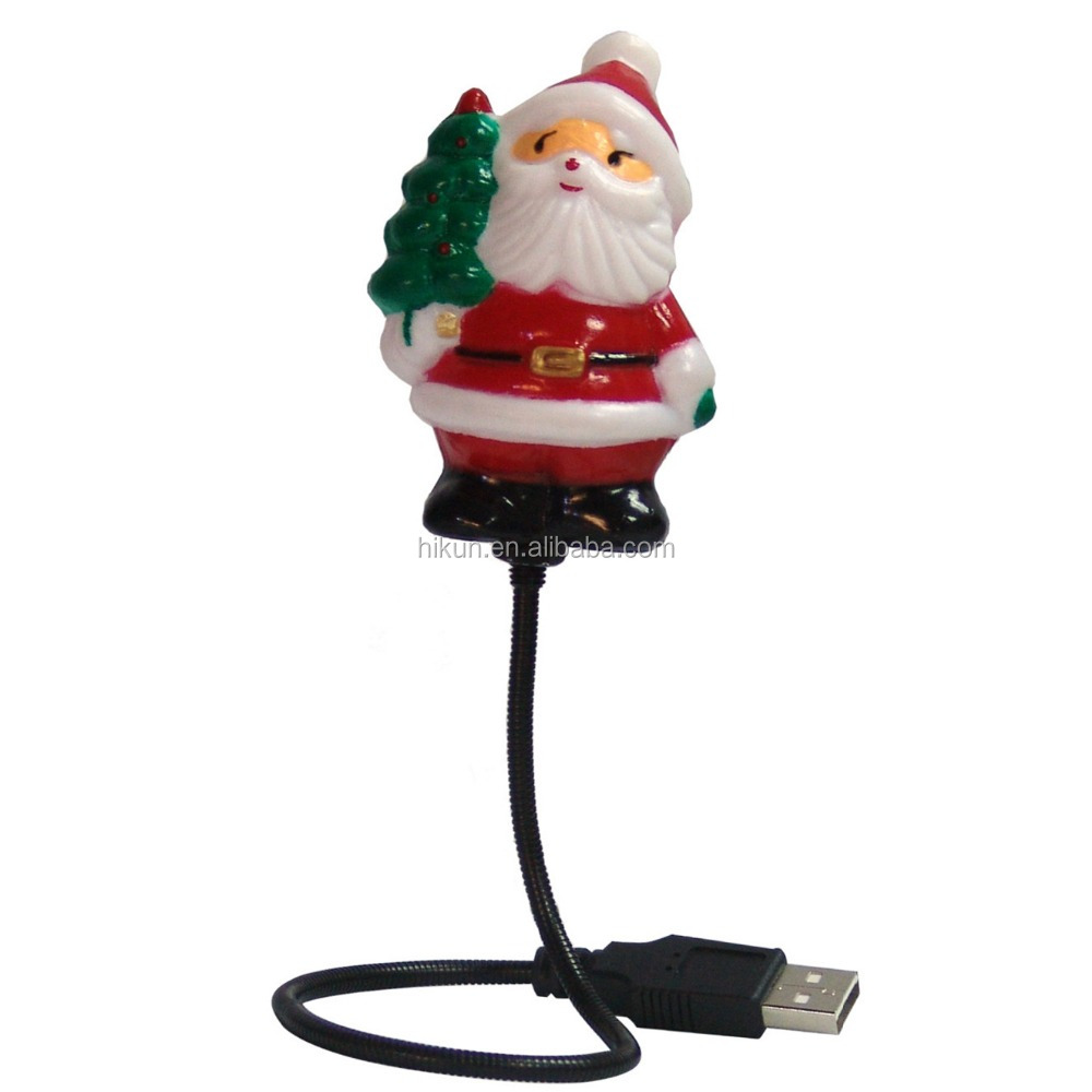 christmas gift usb santa claus christmas light wholesale