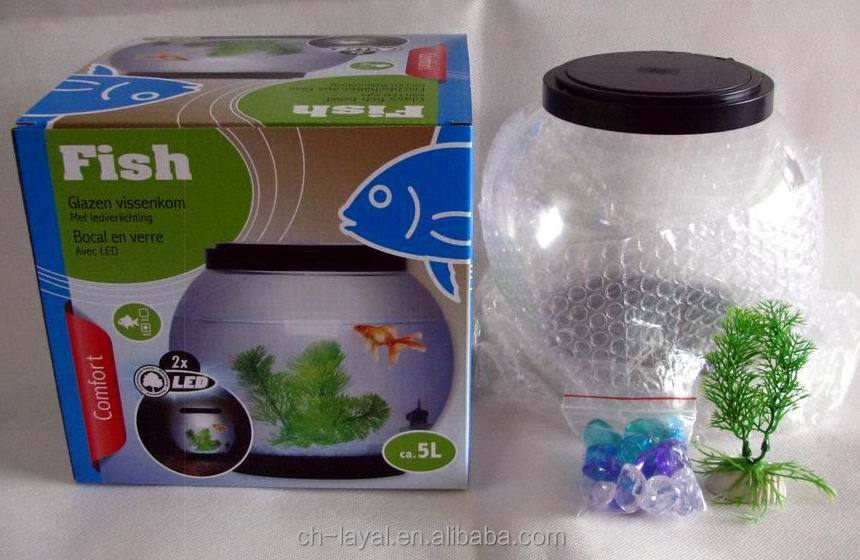 新しいタイプのガラスの金魚鉢fb-5l問屋・仕入れ・卸・卸売り