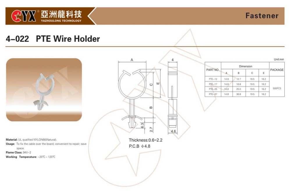 Pcb ファスナー ワイヤー ホルダー ねじ込み ワイヤー ツイスト ネクタイ仕入れ・メーカー・工場