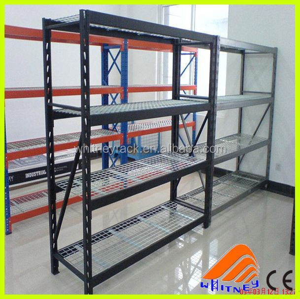 designed iron storage rack,self supporting shelves,industrial 5