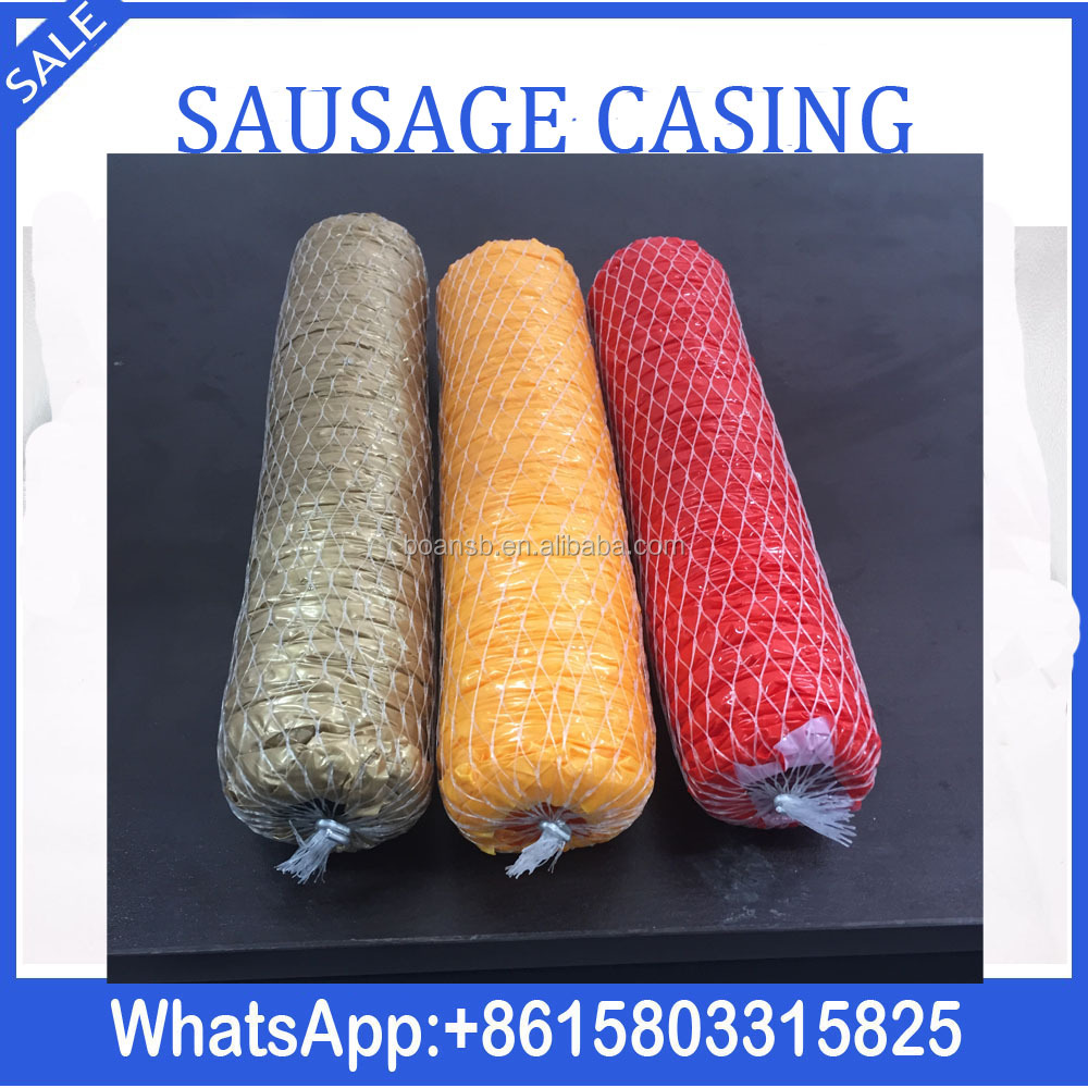 Plastic Sausage Casing For Packing Sausage Or Ham Buy Plastic Sausage