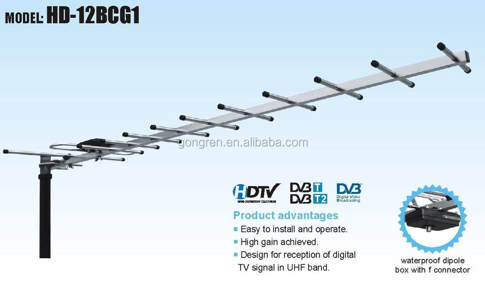 屋外hdtvアンテナモデルのhd- 12bcg1仕入れ・メーカー・工場