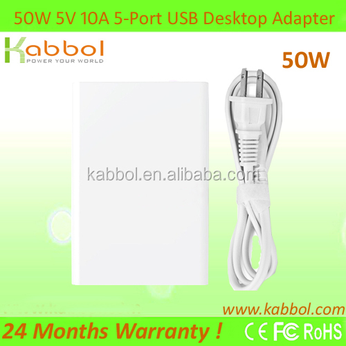 アンカー40w5- ポート家族- サイズのデスクトップ技術を搭載したusb充電器iphone用poweriq5s5c5; 空気ミニのipad; 銀河s5s4問屋・仕入れ・卸・卸売り