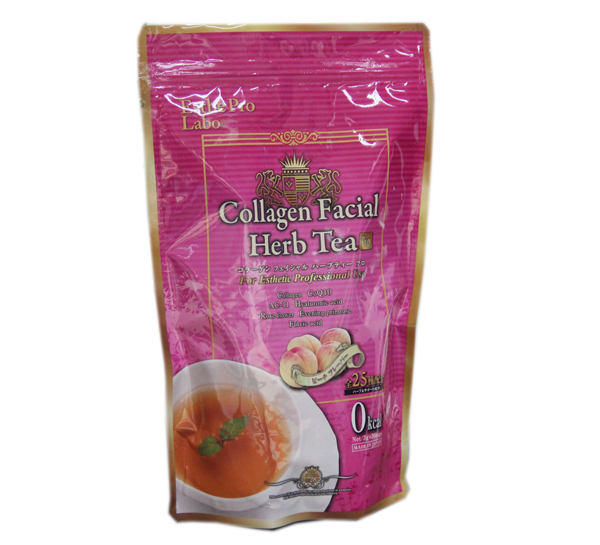 Moisture proof stand up foil tea bags with zipper